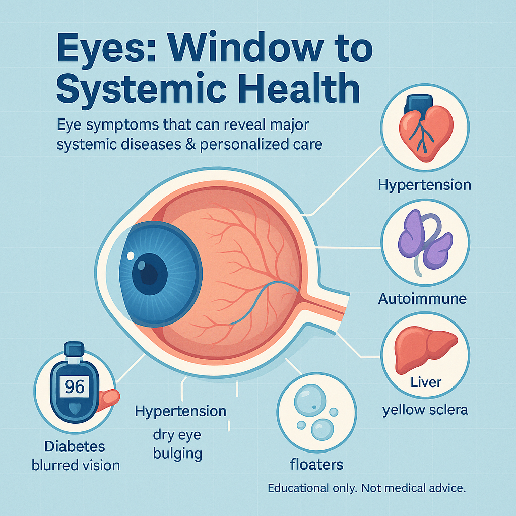 Your Eyes, Your Health: The Unexpected Connection