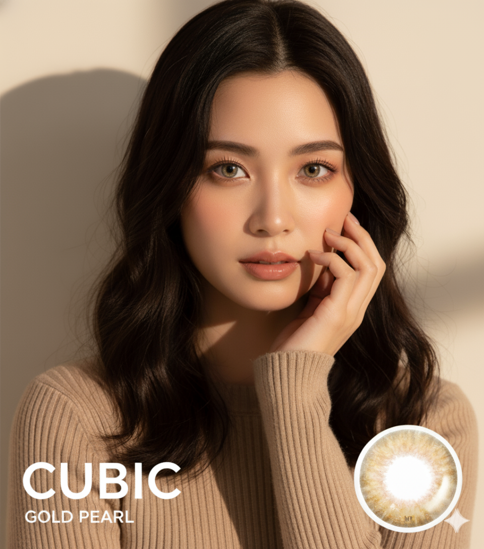 Cubic Gold Pearl